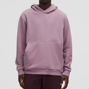 NWT Lululemon Mens $128 Steady State Pullover Hoodie Lavender Lux Size XL